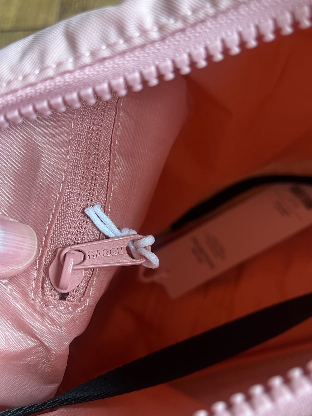 BAGGU Rose Tan Shoulder Bag BNWT - Picture 9 of 12